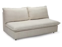 Canapé Droit Convertible Ouverture Express ISADORA Tissu Texturé