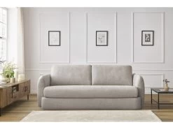 Canapé Droit Convertible Ouverture Express JAURES -Velvet Magasin canape droit convertible ouverture express jaures 3