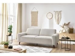 Canapé Droit Fixe 2 Places BASTILLE Tissu Bouclette Doux 15 Canapé Droit Fixe 2 Places BASTILLE Tissu Bouclette Doux -Velvet Magasin canape droit fixe 2 places bastille tissu bouclette doux 3