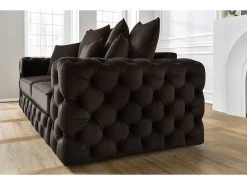 Canapé Droit Fixe 2 Places Chesterfield VERSAILLES 20 Canapé Droit Fixe 2 Places Chesterfield VERSAILLES -Velvet Magasin canape droit fixe 2 places chesterfield versailles 8