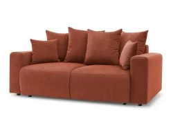 Canapé Droit Fixe 2 Places ENVY Velours Côtelé -Velvet Magasin canape droit fixe 2 places envy velours cotele 9