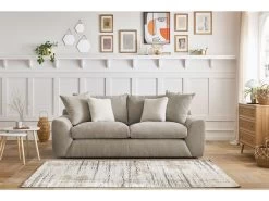 Canapé Droit Fixe 2 Places LAZARE -Velvet Magasin canape droit fixe 2 places lazare 3