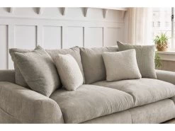 Canapé Droit Fixe 2 Places LAZARE -Velvet Magasin canape droit fixe 2 places lazare 5