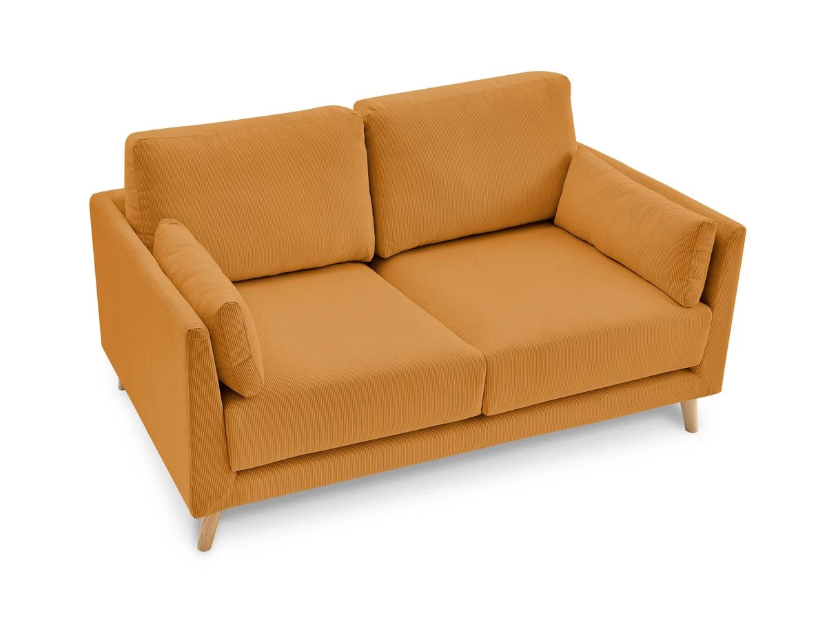 Canapé Droit Fixe 2 Places MONTMARTRE Tissu Velours Côtelé 7 Canapé Droit Fixe 2 Places MONTMARTRE Tissu Velours Côtelé – Image 5