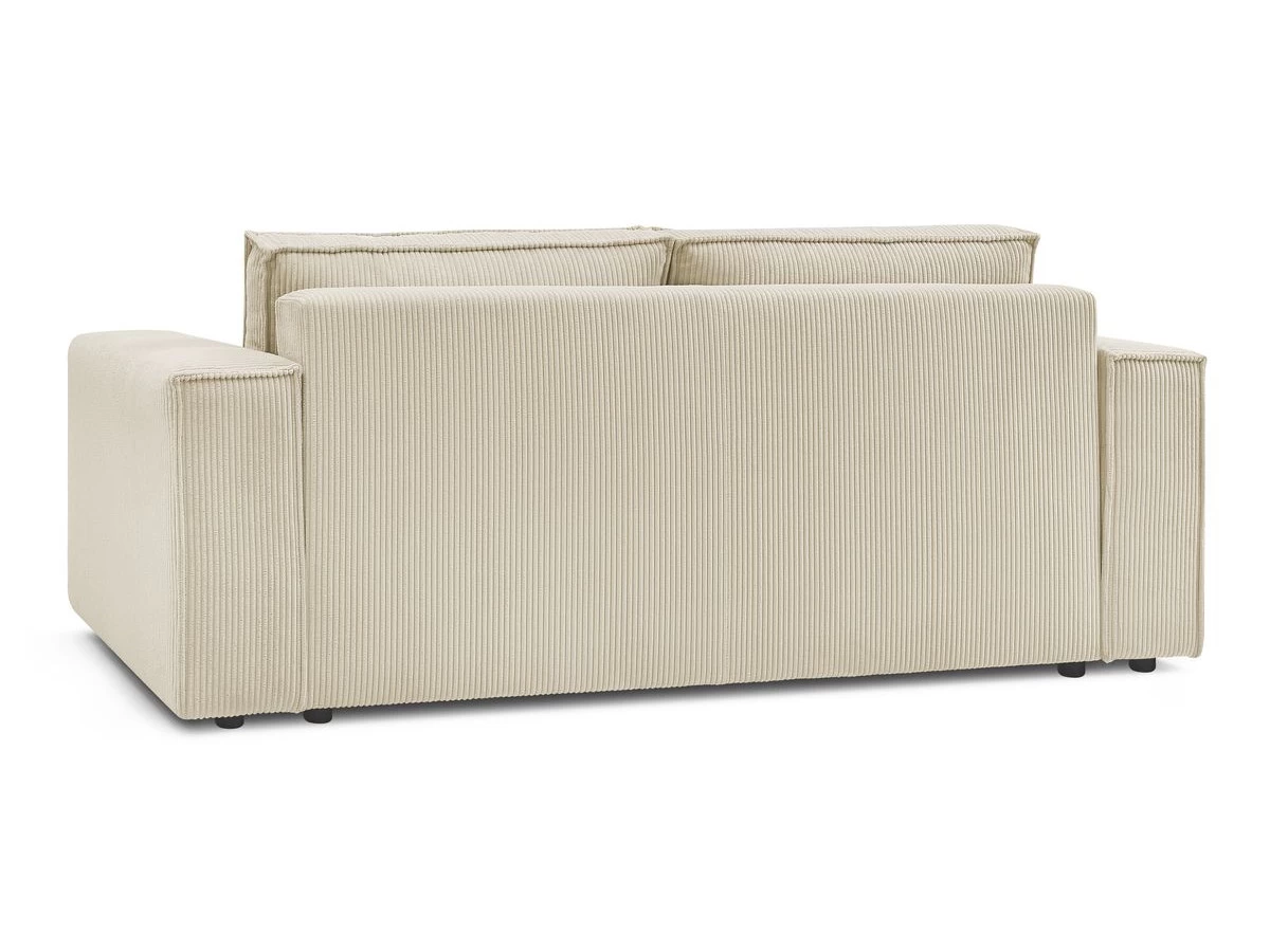 Canapé Droit Fixe 2 Places NIHAD Velours Côtelé 11 Canapé Droit Fixe 2 Places NIHAD Velours Côtelé – Image 9