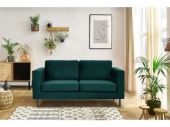 Canapé Droit Fixe 2 Places SONIA -Velvet Magasin canape droit fixe 2 places sonia 2