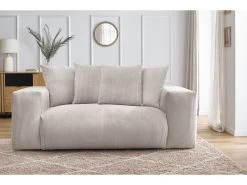 Canapé Droit Fixe 2 Places Ultra Moelleux VOLTAIRE -Velvet Magasin canape droit fixe 2 places ultra moelleux voltaire 2