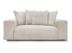 Canapé Droit Fixe 2 Places Ultra Moelleux VOLTAIRE -Velvet Magasin canape droit fixe 2 places ultra moelleux voltaire 5