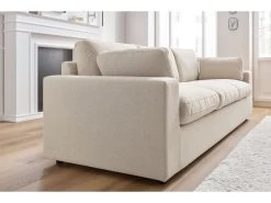 Canapé Droit Fixe 3 Places BELAIR -Velvet Magasin canape droit fixe 3 places belair 4