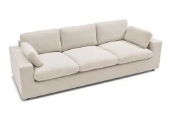 Canapé Droit Fixe 3 Places BELAIR -Velvet Magasin canape droit fixe 3 places belair 9