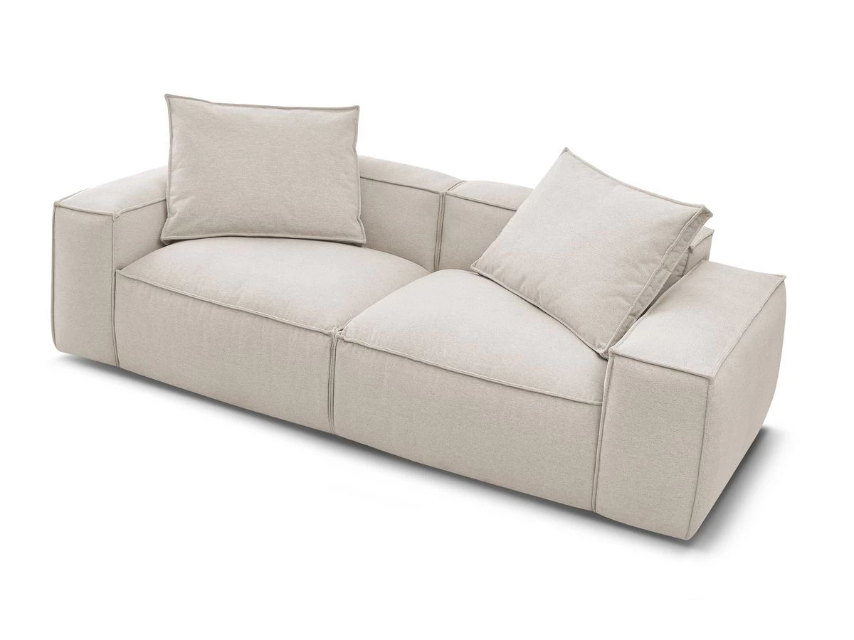 Canapé Droit Fixe 3 Places BOHEME Tissu Chiné 12 Canapé Droit Fixe 3 Places BOHEME Tissu Chiné – Image 10