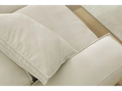 Canapé Droit Fixe 3 Places BOHEME Velours Côtelé 17 Canapé Droit Fixe 3 Places BOHEME Velours Côtelé -Velvet Magasin canape droit fixe 3 places boheme velours cotele 5