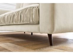 Canapé Droit Fixe 3 Places CHAMBORD -Velvet Magasin canape droit fixe 3 places chambord 6