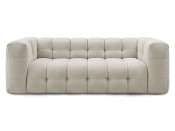 Canapé Droit Fixe 3 Places CLOUD -Velvet Magasin canape droit fixe 3 places cloud 9