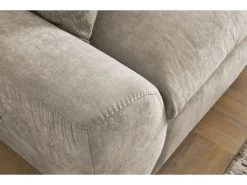 Canapé Droit Fixe 3 Places LAZARE -Velvet Magasin canape droit fixe 3 places lazare 6