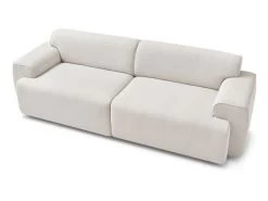 Canapé Droit Fixe 3 Places MARAIS -Velvet Magasin canape droit fixe 3 places marais 9