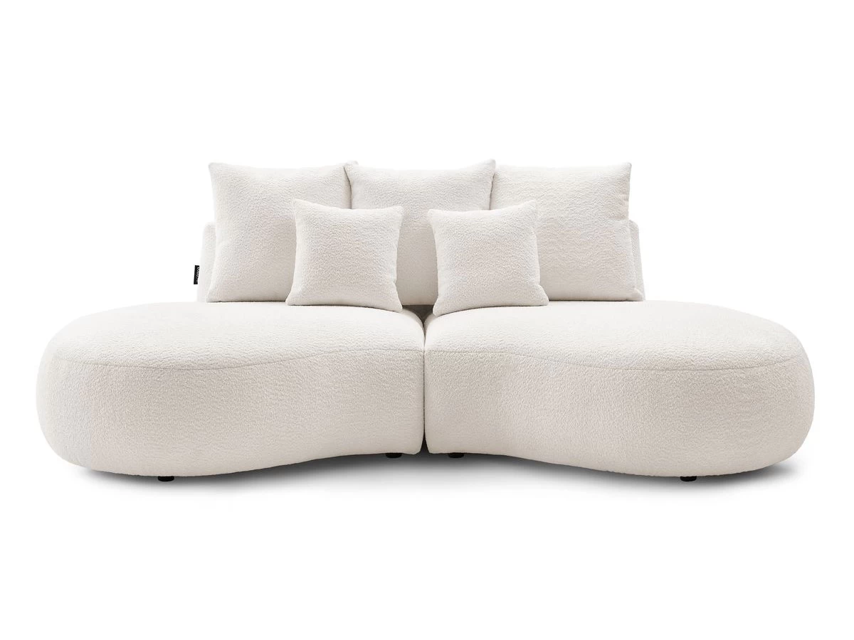 Canapé Droit Fixe 3 Places SAINT-GERMAIN Tissu Bouclette 12 Canapé Droit Fixe 3 Places SAINT-GERMAIN Tissu Bouclette – Image 10