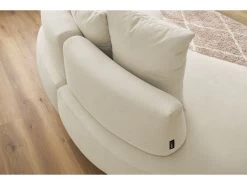 Canapé Droit Fixe 3 Places SAINT-GERMAIN Tissu Texturé -Velvet Magasin canape droit fixe 3 places saint germain tissu texture 6