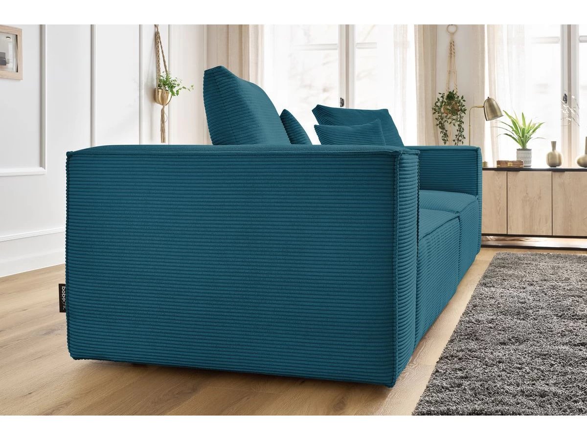 Canapé Droit Fixe 3 Places VAUBAN Velours Côtelé 10 Canapé Droit Fixe 3 Places VAUBAN Velours Côtelé – Image 8