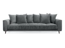 Canapé Droit Fixe 4 Places CHAMBORD -Velvet Magasin canape droit fixe 4 places chambord 6