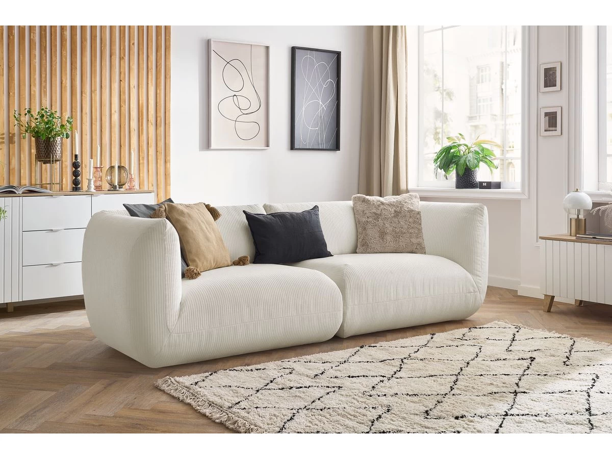 Canapé Droit Fixe 4 Places LECOMTE 4 Canapé Droit Fixe 4 Places LECOMTE – Image 2