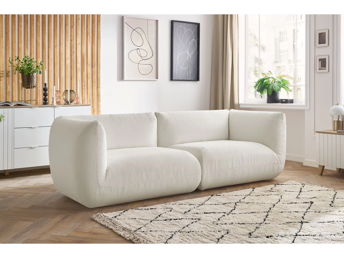 Canapé Droit Fixe 4 Places LECOMTE 5 Canapé Droit Fixe 4 Places LECOMTE – Image 3