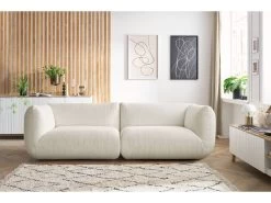 Canapé Droit Fixe 4 Places LECOMTE 15 Canapé Droit Fixe 4 Places LECOMTE -Velvet Magasin canape droit fixe 4 places lecomte 3