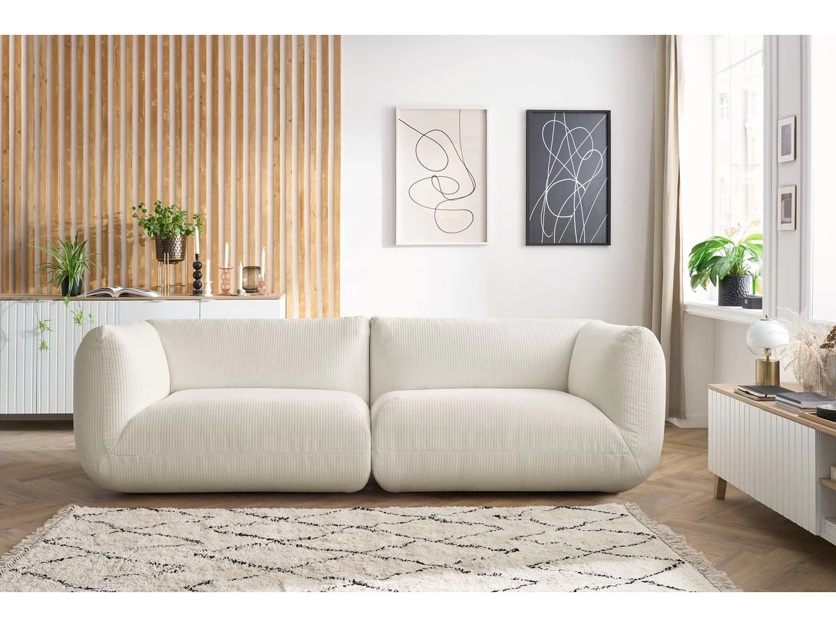 Canapé Droit Fixe 4 Places LECOMTE 6 Canapé Droit Fixe 4 Places LECOMTE – Image 4