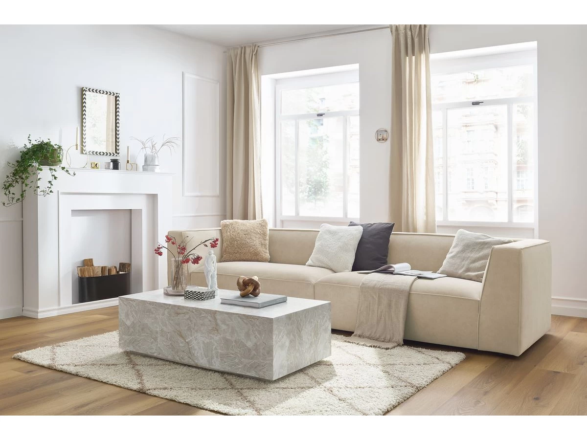 Canapé Droit Fixe 5 Places MOLIERE Velours 4 Canapé Droit Fixe 5 Places MOLIERE Velours – Image 2