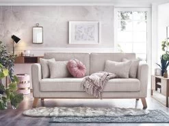 Canapé Droit Fixe DOBLO Velours Côtelé -Velvet Magasin canape droit fixe doblo velours cotele 9