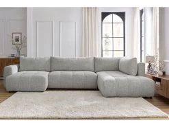 Canapé Panoramique Convertible Coffre ARSENE 15 Canapé Panoramique Convertible Coffre ARSENE -Velvet Magasin canape panoramique convertible coffre arsene 3