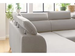 Canapé Panoramique Convertible Coffre MARCUS 21 Canapé Panoramique Convertible Coffre MARCUS -Velvet Magasin canape panoramique convertible coffre marcus 9