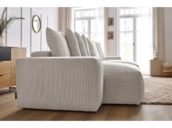 Canapé Panoramique Convertible Coffre Ultra Moelleux VOLTAIRE -Velvet Magasin canape panoramique convertible coffre ultra moelleux voltaire 5