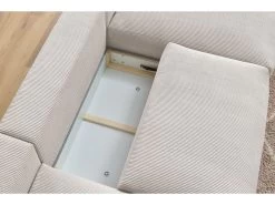 Canapé Panoramique Convertible Coffre Ultra Moelleux VOLTAIRE -Velvet Magasin canape panoramique convertible coffre ultra moelleux voltaire 6