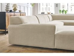 Canapé Panoramique Fixe LAVENA Tissu Velours 18 Canapé Panoramique Fixe LAVENA Tissu Velours -Velvet Magasin canape panoramique fixe lavena tissu velours 6