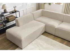 Canapé Panoramique Fixe MEGEVE Tissu Bouclette 17 Canapé Panoramique Fixe MEGEVE Tissu Bouclette -Velvet Magasin canape panoramique fixe megeve tissu bouclette 5