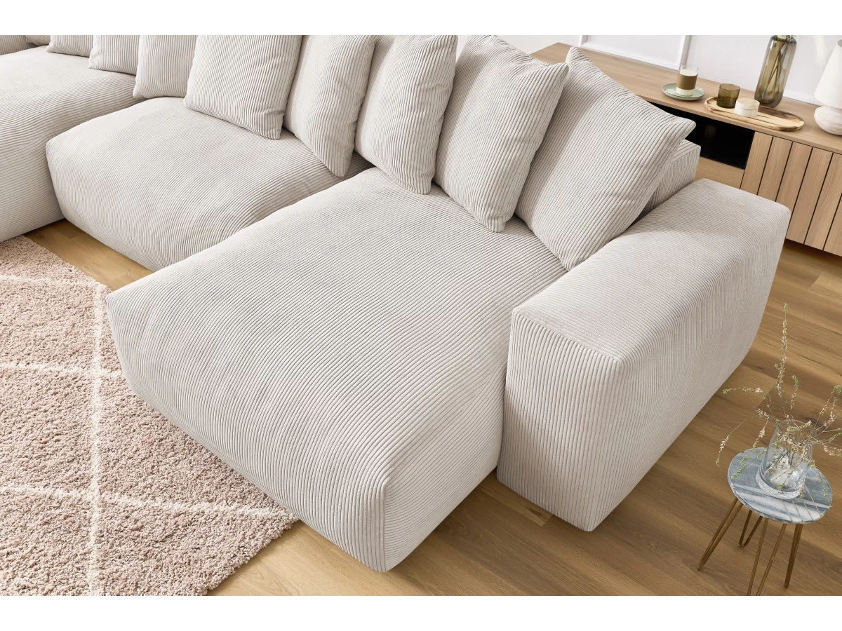 Canapé Panoramique Fixe Ultra Moelleux VOLTAIRE Velours Côtelé 9 Canapé Panoramique Fixe Ultra Moelleux VOLTAIRE Velours Côtelé – Image 7