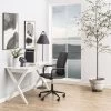 Chaise De Bureau WINSLEY Noir 1 Chaise De Bureau WINSLEY Noir -Velvet Magasin chaise de bureau winsley noir