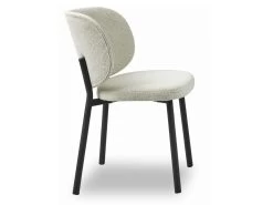 Chaise SAFIA Tissu Bouclette -Velvet Magasin chaise safia tissu bouclette 3