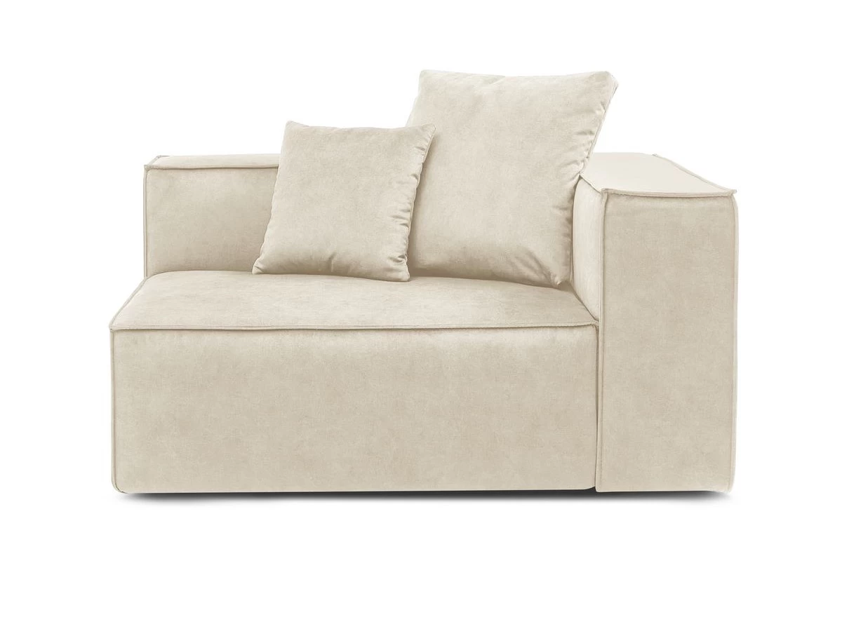 Chauffeuse 1 Place Avec Accoudoir Pour Canapé Modulable VAUBAN Velours 9 Chauffeuse 1 Place Avec Accoudoir Pour Canapé Modulable VAUBAN Velours – Image 7