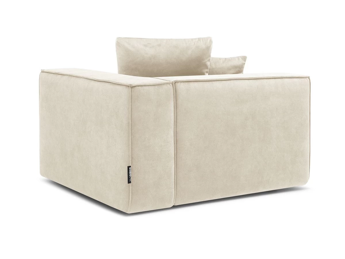 Chauffeuse 1 Place Avec Accoudoir Pour Canapé Modulable VAUBAN Velours 10 Chauffeuse 1 Place Avec Accoudoir Pour Canapé Modulable VAUBAN Velours – Image 8