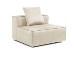 Chauffeuse 1 Place Pour Canapé Modulable VAUBAN Velours