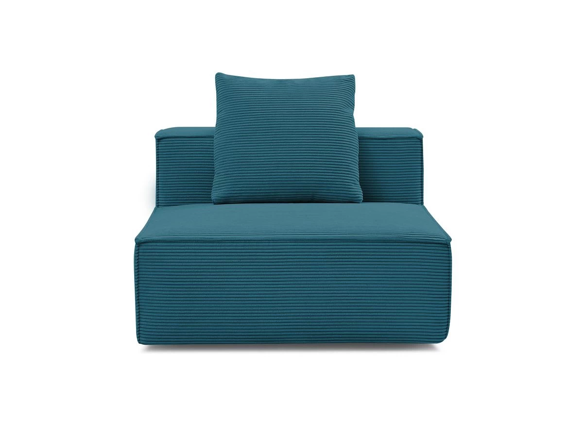 Chauffeuse 1 Place Pour Canapé Modulable VAUBAN Velours Côtelé 9 Chauffeuse 1 Place Pour Canapé Modulable VAUBAN Velours Côtelé – Image 7