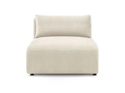 Chauffeuse 1 Place Sans Accoudoir Pour Canapé Modulable JEANNE Tissu Velours -Velvet Magasin chauffeuse 1 place sans accoudoir pour canape modulable jeanne tissu velours 4