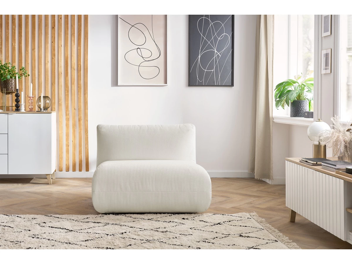 Chauffeuse 1 Place Sans Accoudoir Pour Canapé Modulable LECOMTE 4 Chauffeuse 1 Place Sans Accoudoir Pour Canapé Modulable LECOMTE – Image 2