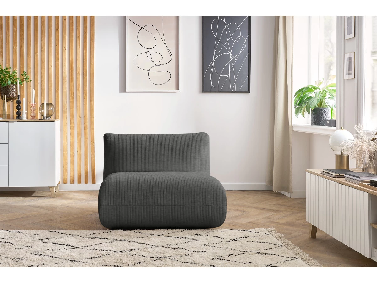 Chauffeuse 1 Place Sans Accoudoir Pour Canapé Modulable LECOMTE 9 Chauffeuse 1 Place Sans Accoudoir Pour Canapé Modulable LECOMTE – Image 7