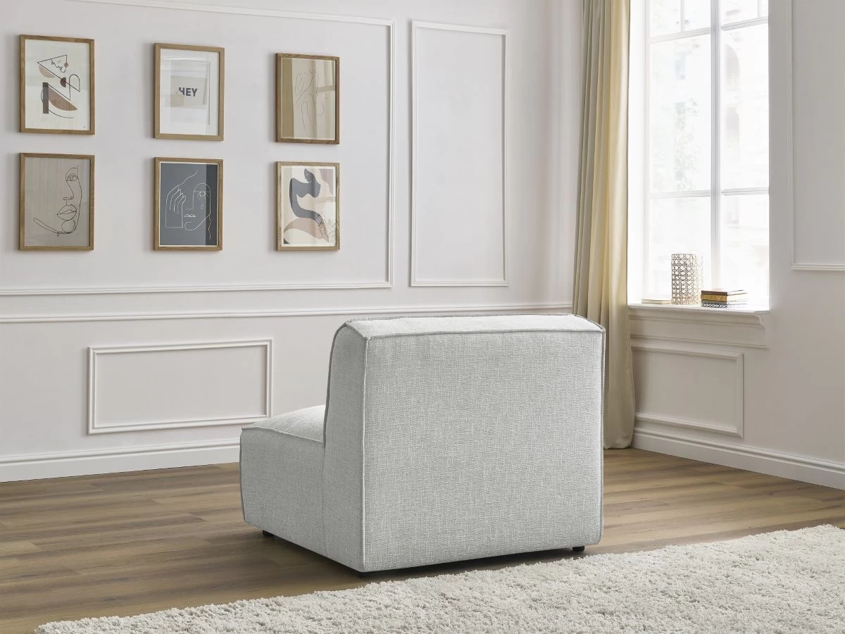 Chauffeuse 1 Place Sans Accoudoir Pour Canapé Modulable SHEILA 12 Chauffeuse 1 Place Sans Accoudoir Pour Canapé Modulable SHEILA – Image 10