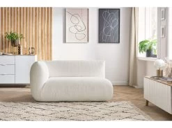 Chauffeuse 2 Places Avec Accoudoir Pour Canapé Modulable LECOMTE -Velvet Magasin chauffeuse 2 places avec accoudoir pour canape modulable lecomte 2