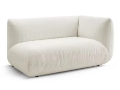 Chauffeuse 2 Places Avec Accoudoir Pour Canapé Modulable LECOMTE -Velvet Magasin chauffeuse 2 places avec accoudoir pour canape modulable lecomte 5