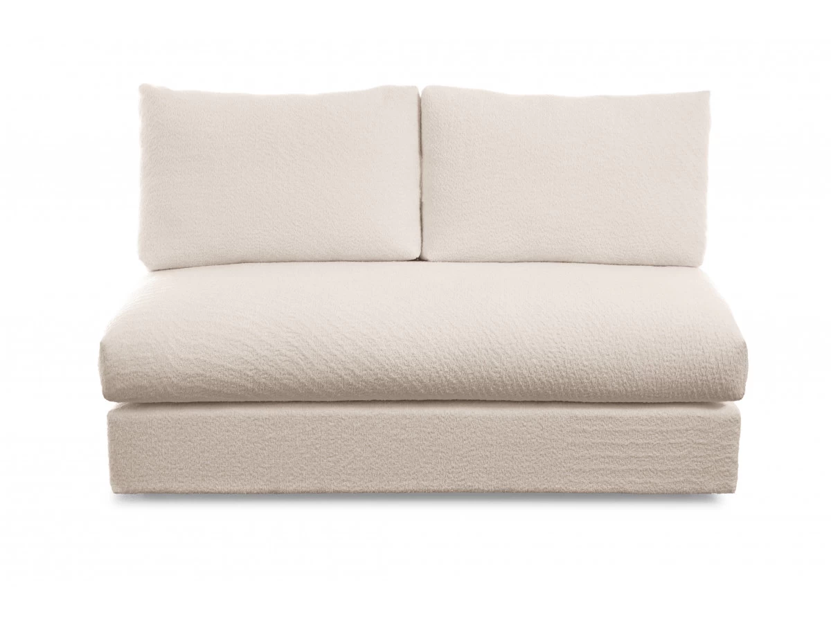 Chauffeuse 2 Places Pour Canapé Modulable Ultra Moelleux PARIS Tissu Bouclette 5 Chauffeuse 2 Places Pour Canapé Modulable Ultra Moelleux PARIS Tissu Bouclette – Image 3